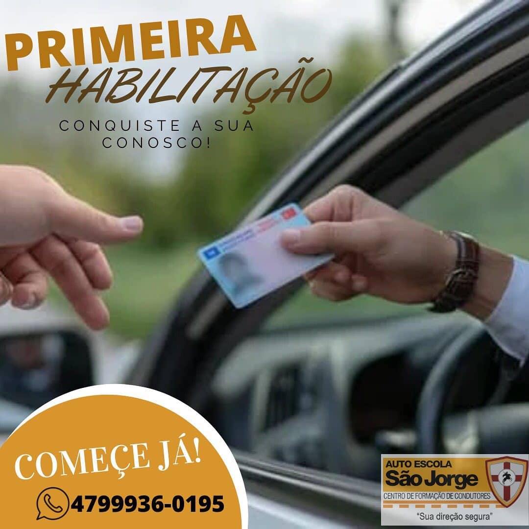 HABILITAÇÃO - CONQUISTE A SUA CONOSCO!